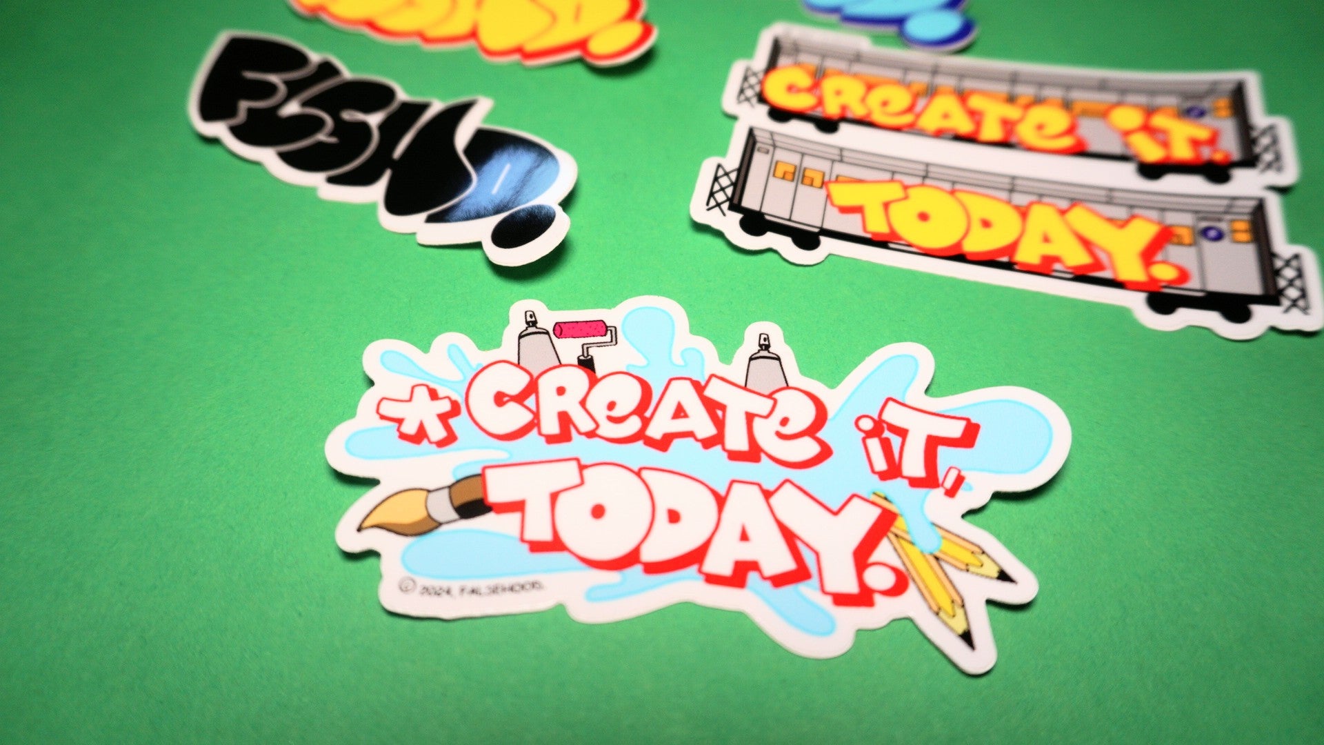 CREATE IT, TODAY. Sticker Pack Part 2 - FALSEHOOD.