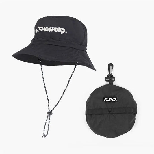 The Big TAG. Runner Waterproof Bucket Hat - FALSEHOOD.