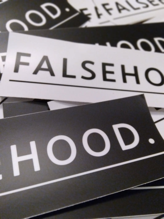 Big BOX LOGO. Sticker Pack - FALSEHOOD.
