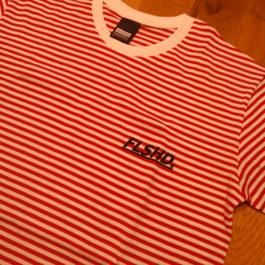 FLSHD. Stripe Tee - FALSEHOOD.