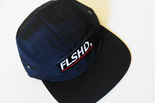 FLSHD. Box Logo Camper Cap - FALSEHOOD.