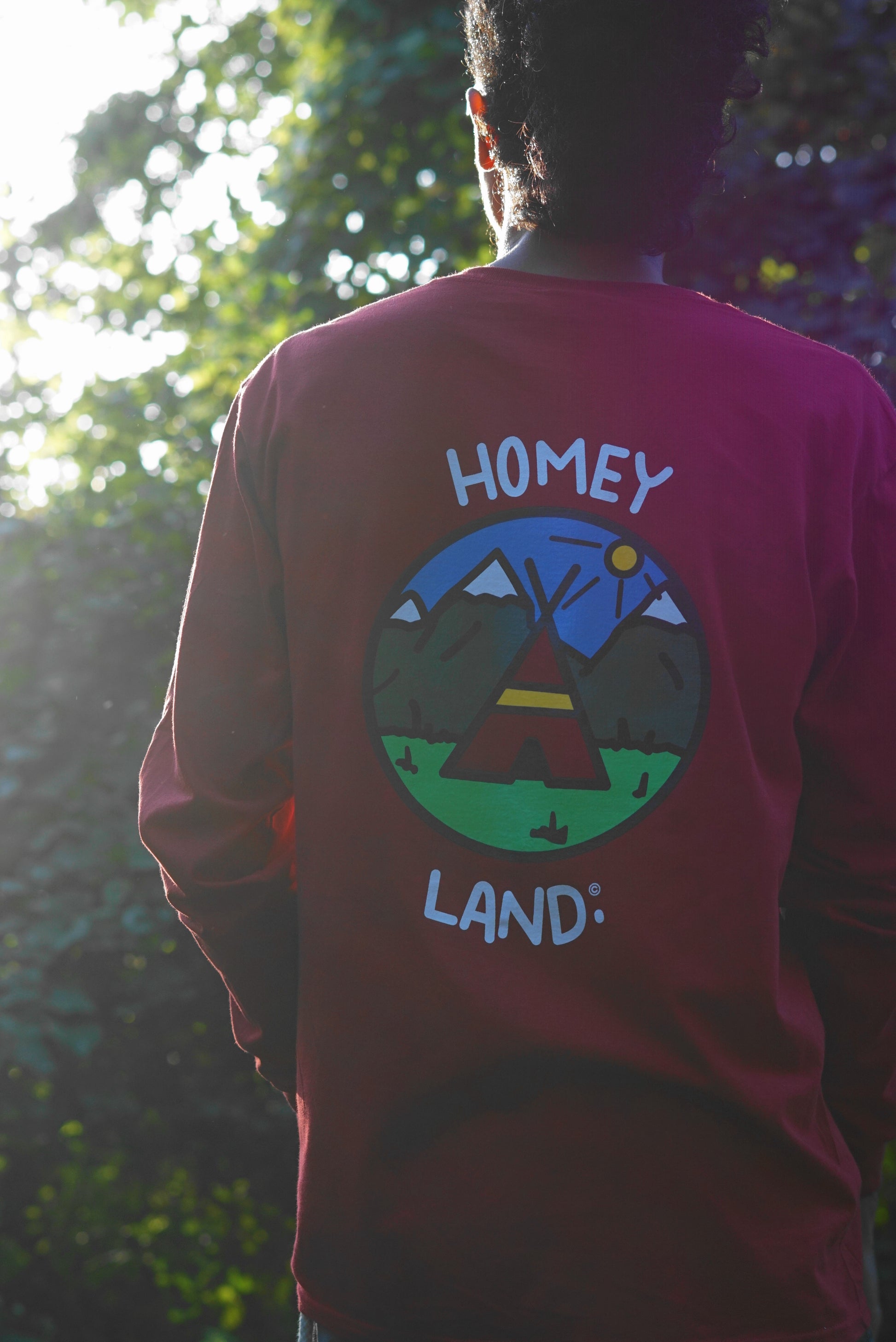 HOMEY LAND. ©️ Long Sleeve Tee - FALSEHOOD.