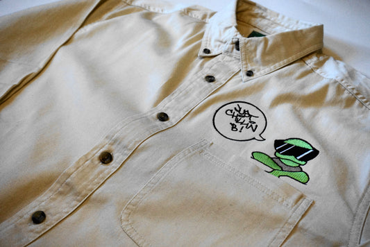 LEO The Turtle Button-Down Shirt - FALSEHOOD.