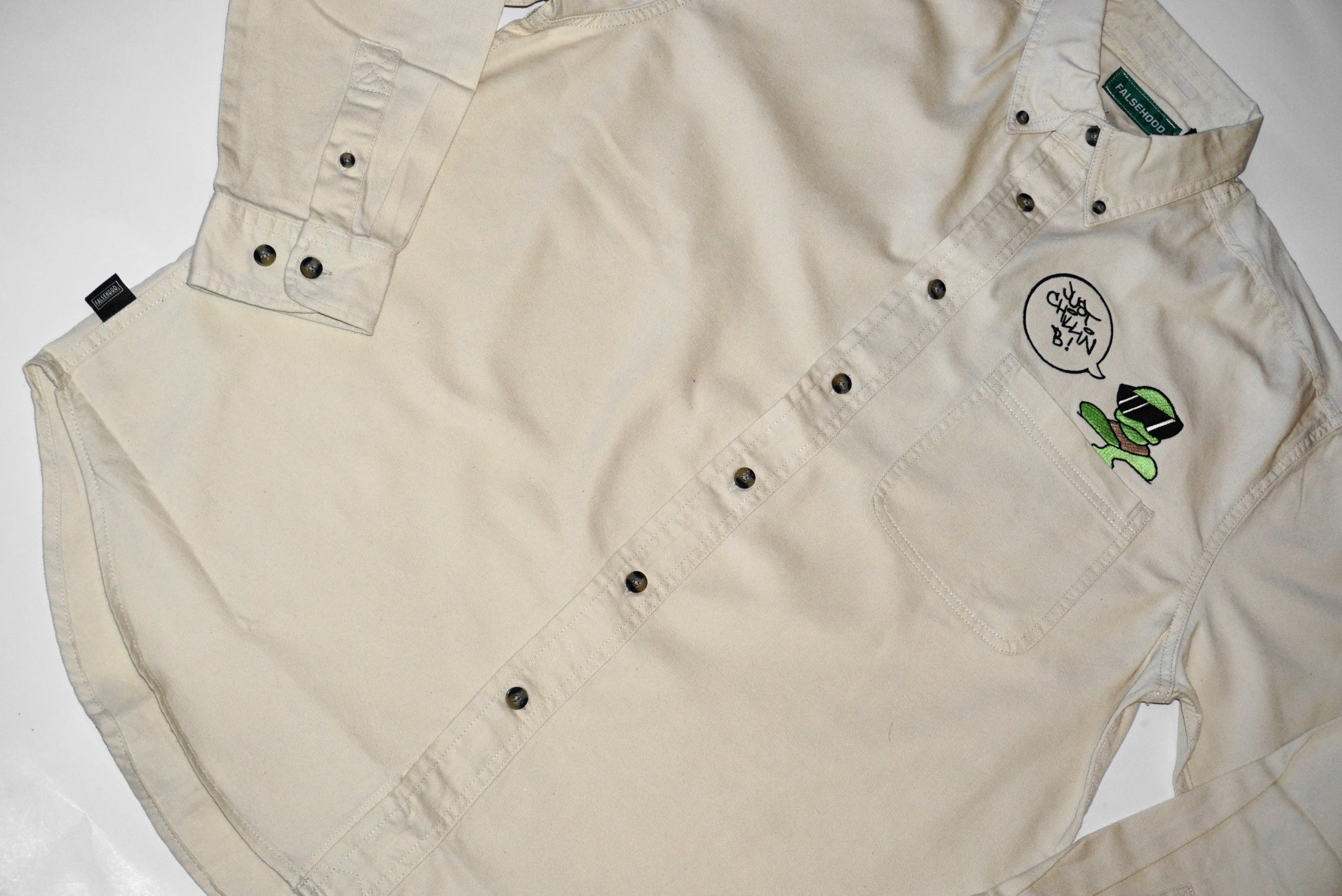 LEO The Turtle Button-Down Shirt - FALSEHOOD.