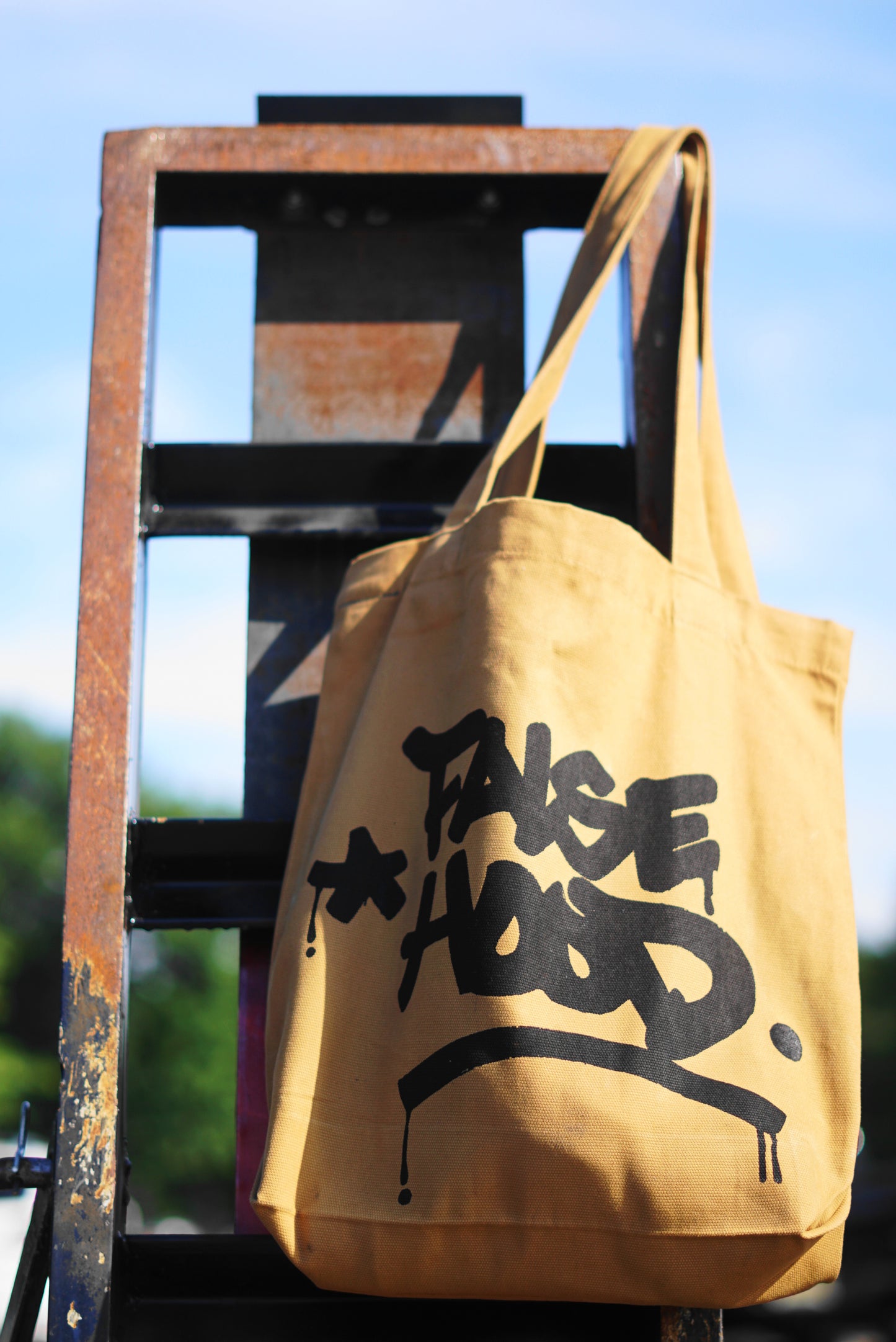 BUILD or DESTROY Tote Bag - FALSEHOOD.