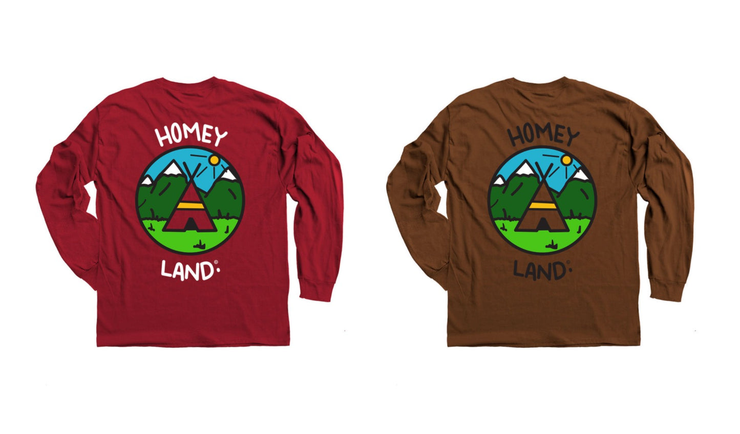 HOMEY LAND. ©️ Long Sleeve Tee - FALSEHOOD.