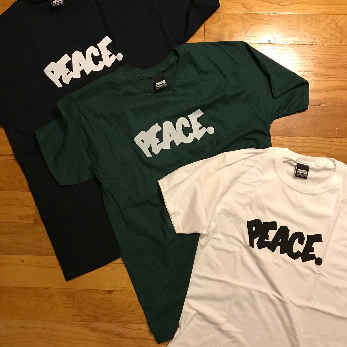 PEACE. Tee - FALSEHOOD.