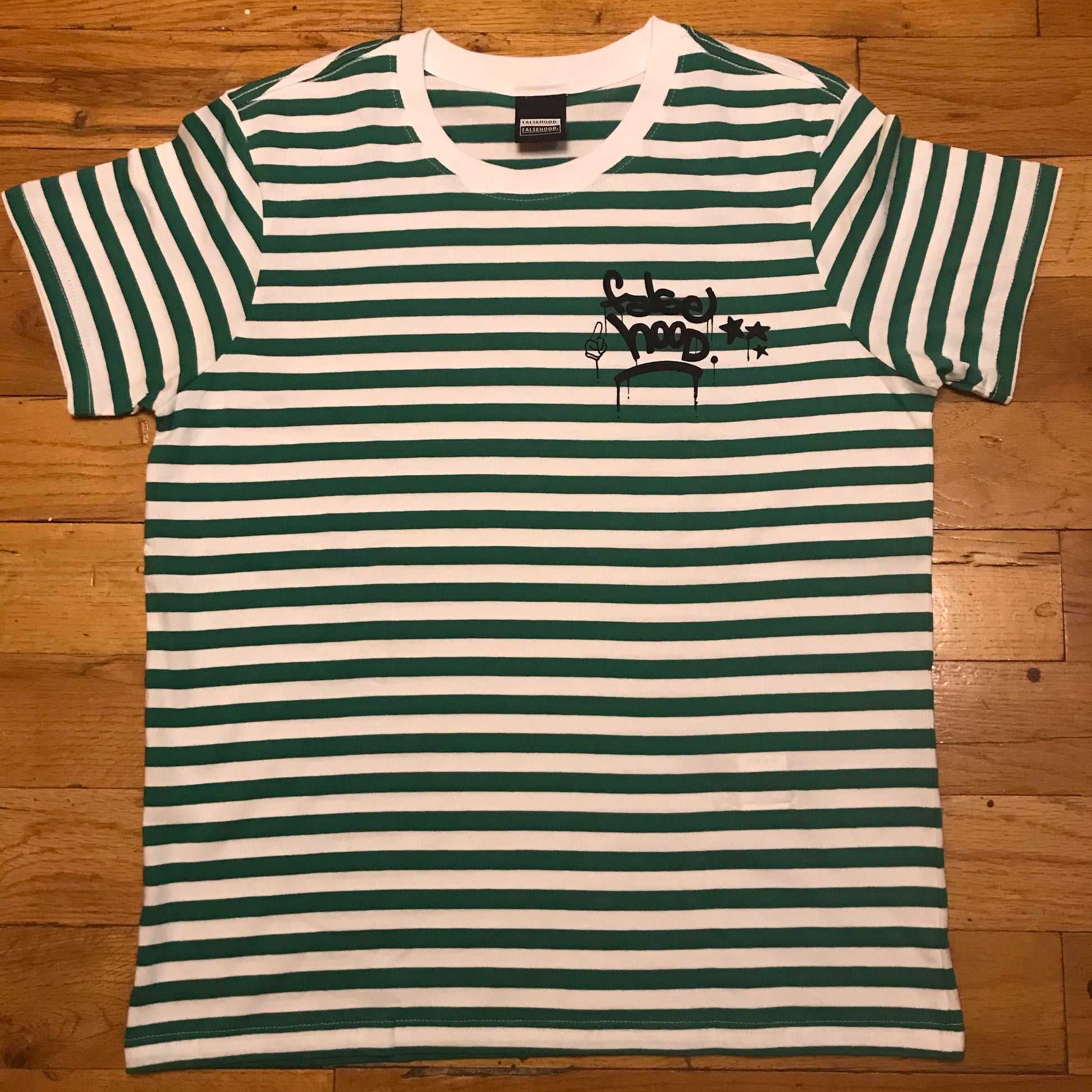 WMNS - New TAG. Stripe Tee - FALSEHOOD.