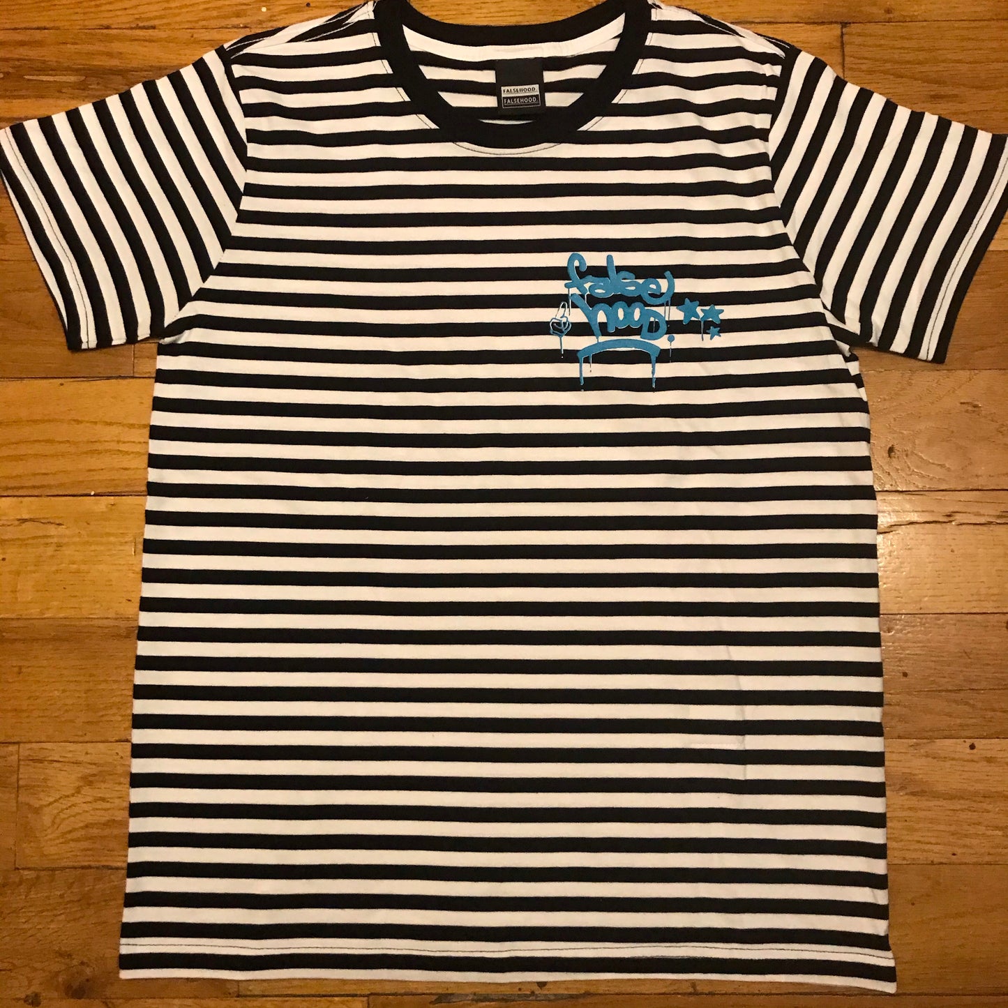 WMNS - New TAG. Stripe Tee - FALSEHOOD.