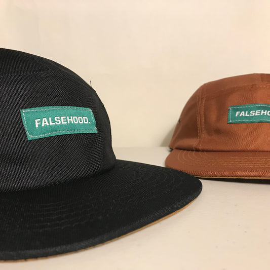 Avenue Logo. Five Panel Cap - FALSEHOOD.