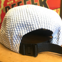 The Box Logo Seersucker Camper Hat