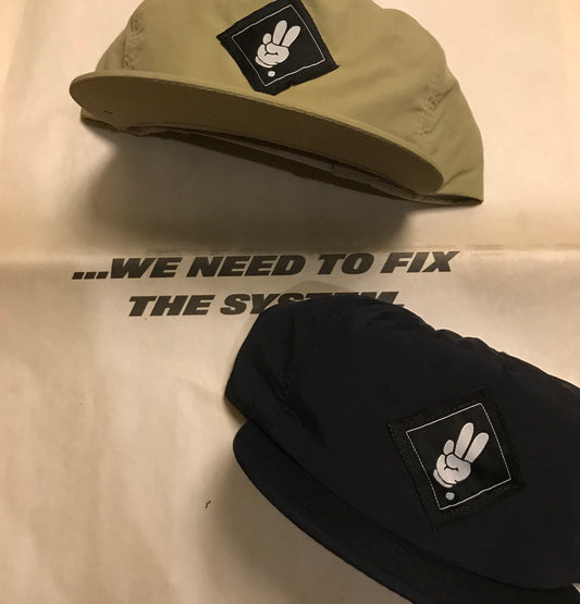 FINGERS TOGETHER. Snapback Cap - FALSEHOOD.