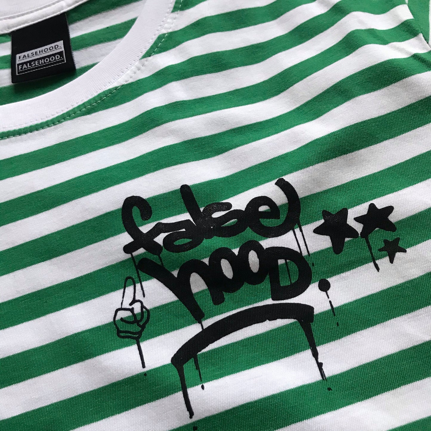 WMNS - New TAG. Stripe Tee - FALSEHOOD.